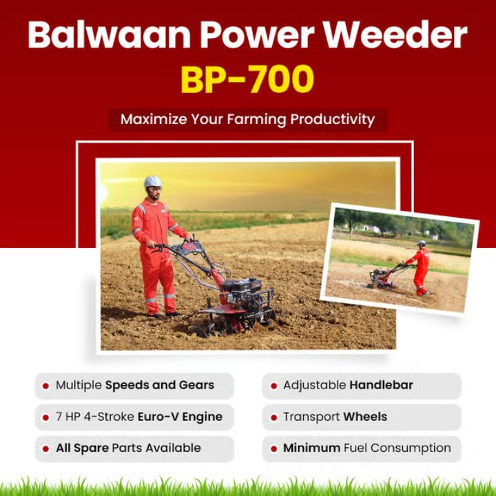 Balwaan BP 700 Power Weeder- Red Tiger (Petrol) – thumb